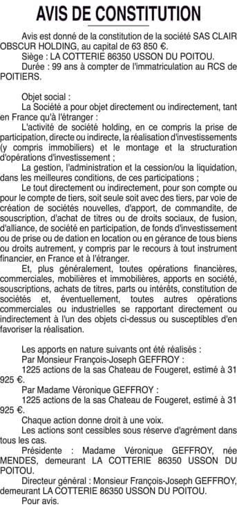 Contenu publication