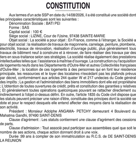 Contenu publication