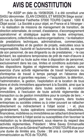 Contenu publication