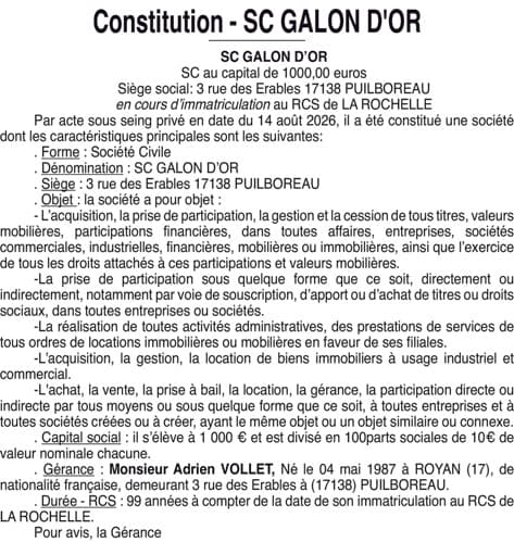 Contenu publication