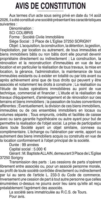 Contenu publication