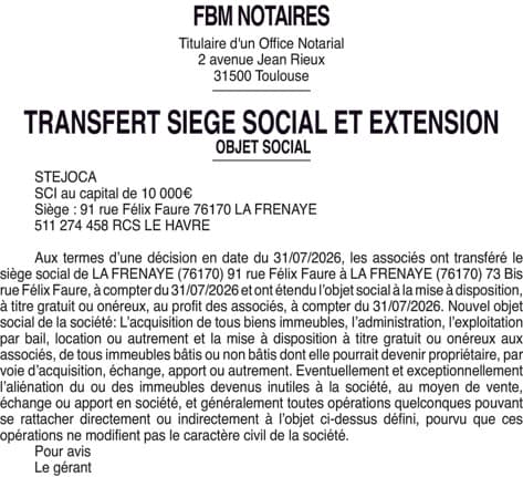 Contenu publication