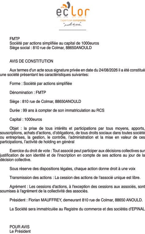 Contenu publication