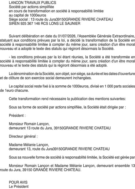 Contenu publication