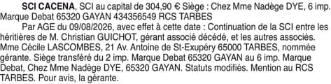 Contenu publication
