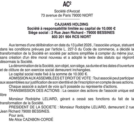 Contenu publication