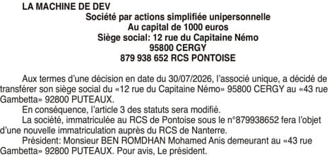 Contenu publication