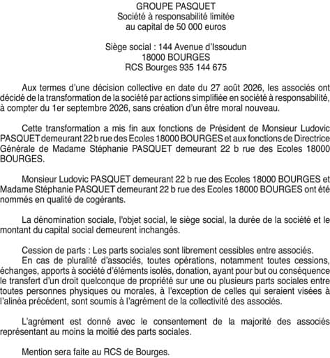 Contenu publication