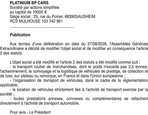 Contenu publication
