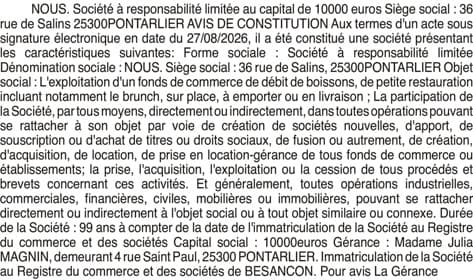 Contenu publication