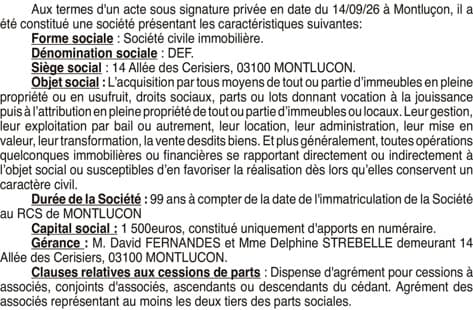 Contenu publication
