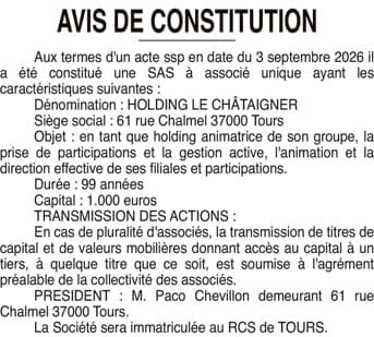 Contenu publication