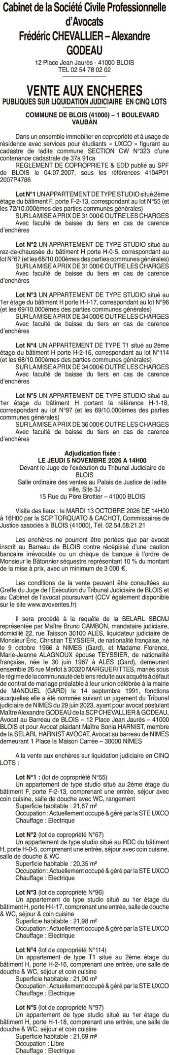Contenu publication
