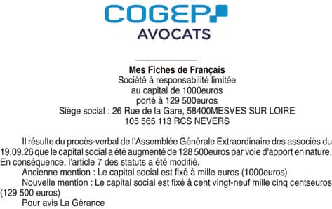 Contenu publication
