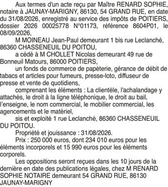 Contenu publication