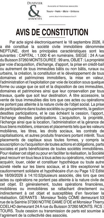 Contenu publication