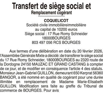Contenu publication
