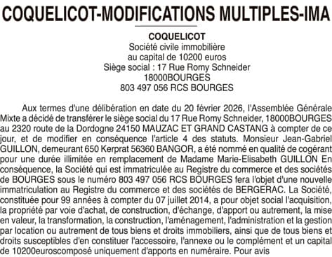 Contenu publication