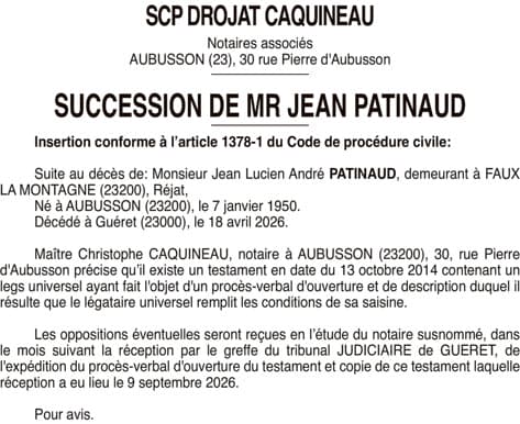 Contenu publication