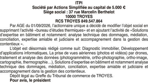 Contenu publication