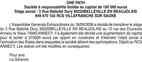 Contenu publication