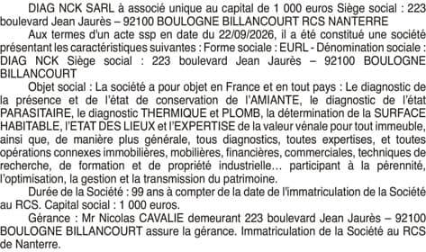 Contenu publication
