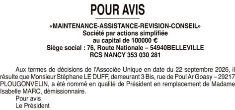 Contenu publication