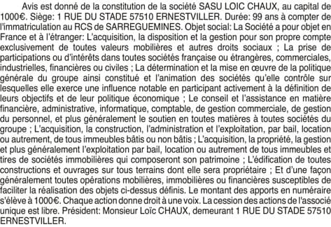 Contenu publication