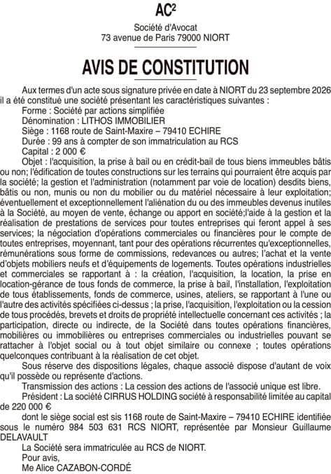 Contenu publication