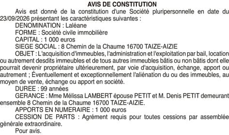 Contenu publication
