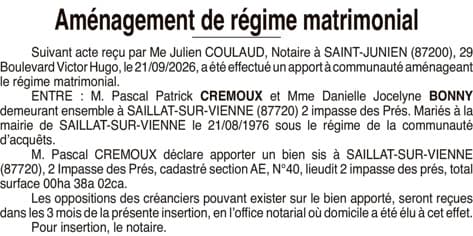 Contenu publication