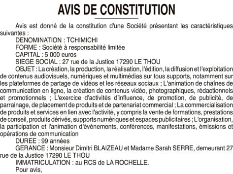 Contenu publication