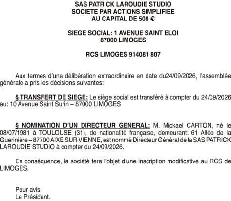 Contenu publication