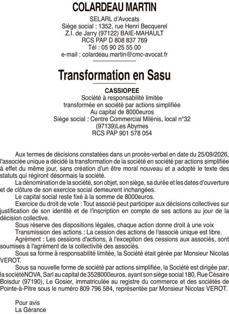 Contenu publication