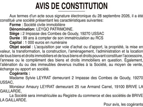Contenu publication