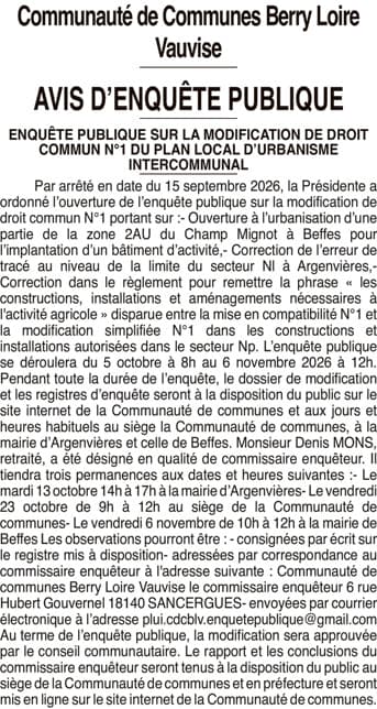 Contenu publication