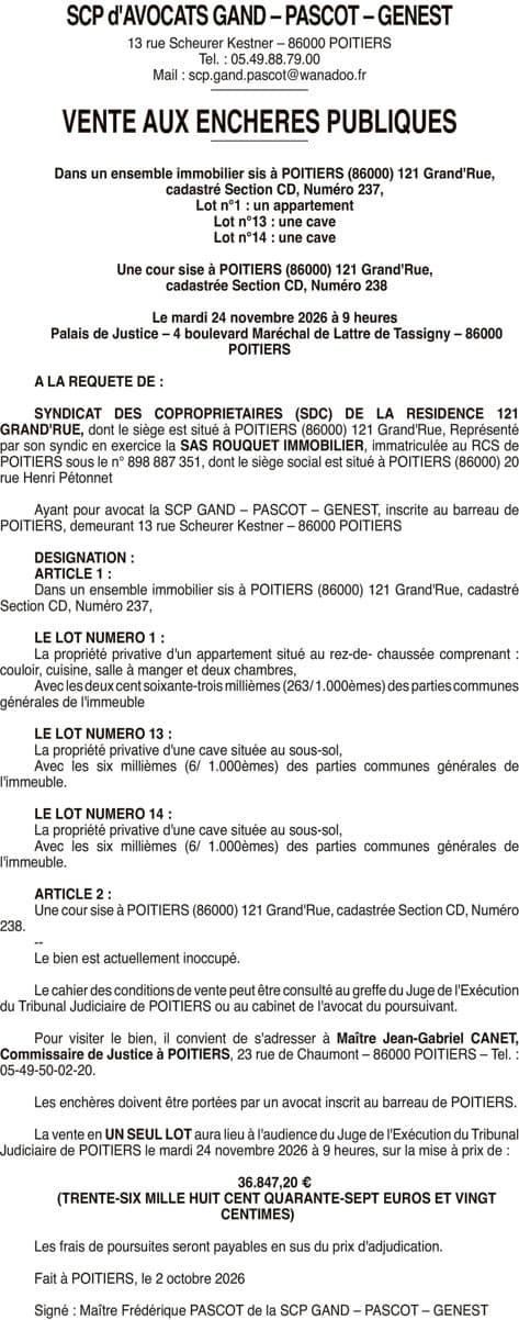 Contenu publication