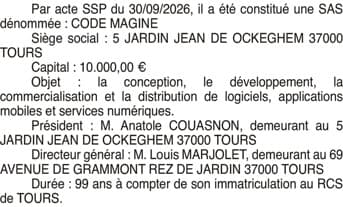 Contenu publication