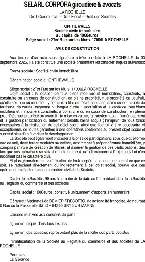 Contenu publication