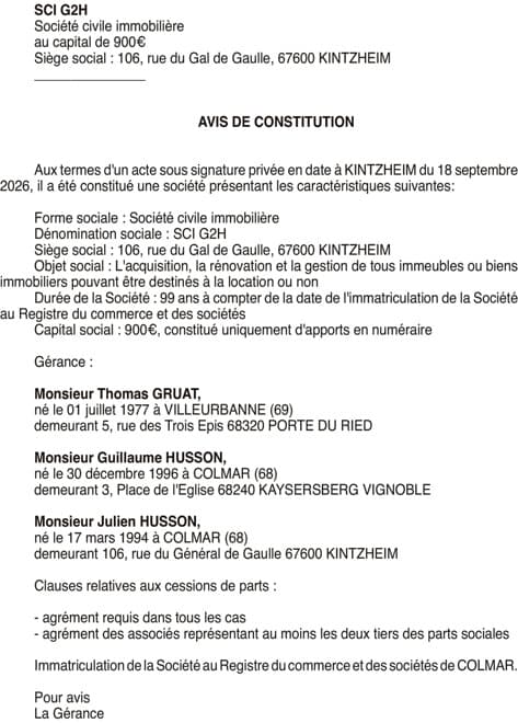 Contenu publication