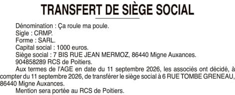 Contenu publication