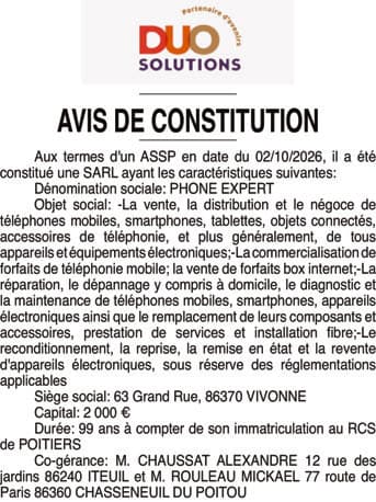 Contenu publication