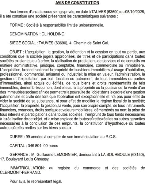 Contenu publication