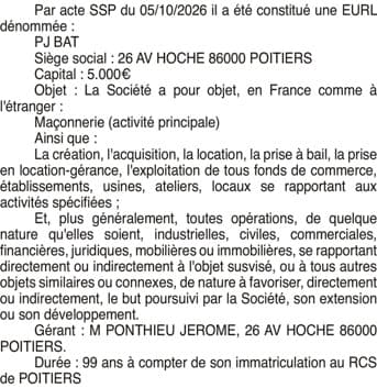 Contenu publication