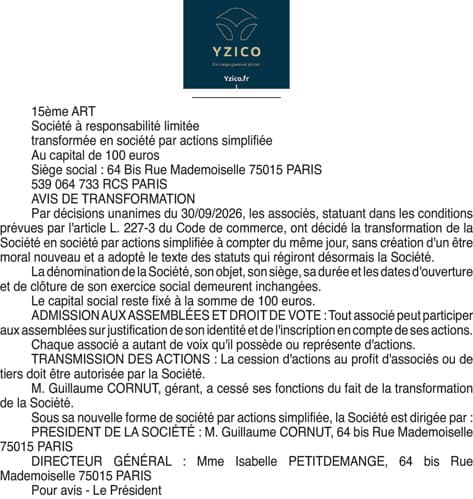Contenu publication