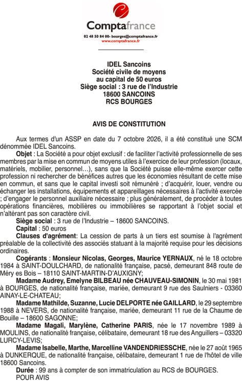 Contenu publication
