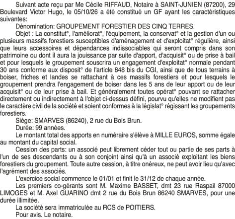 Contenu publication