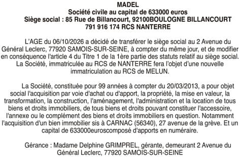 Contenu publication