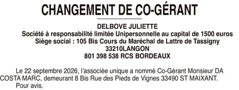Contenu publication