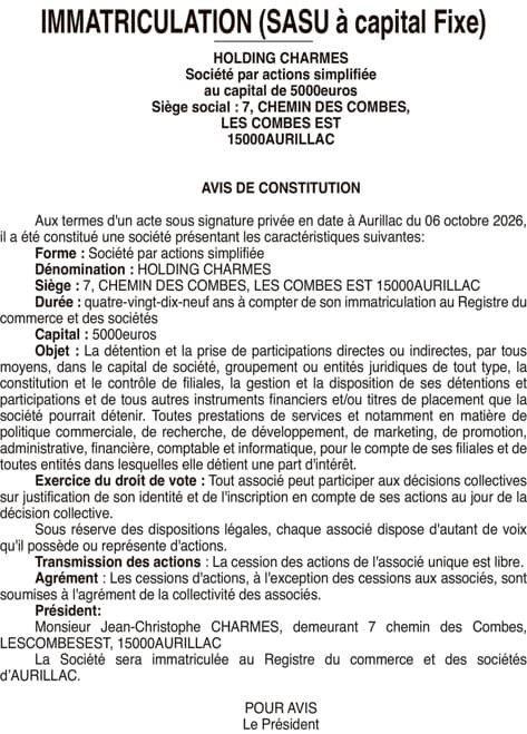 Contenu publication
